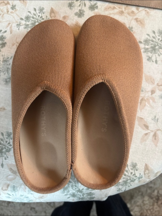 Rothy's Shoes - Rothy's Women's Tan Knit Slip-On Mules